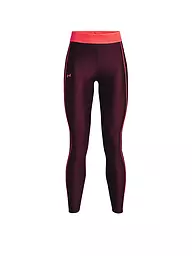UNDER ARMOUR | Damen Fitnesstight HeatGear® | dunkelrot