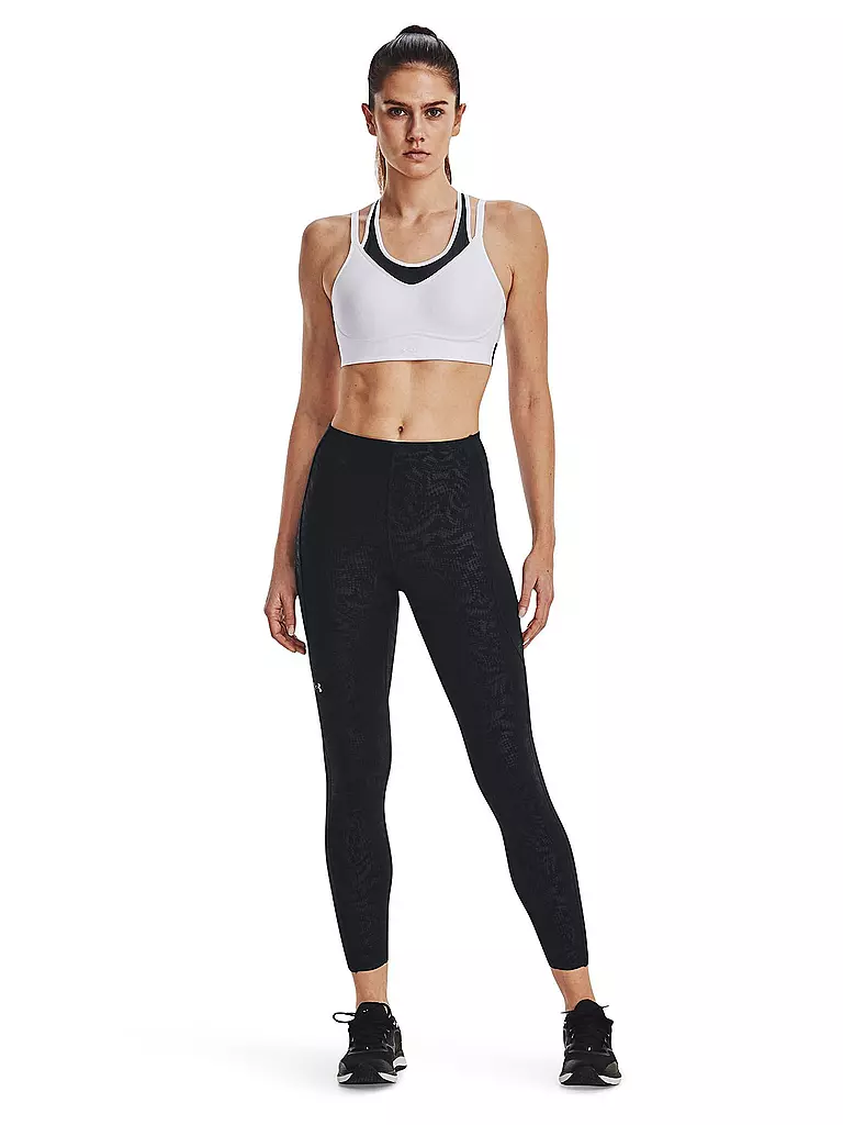 UNDER ARMOUR | Damen Fitnesstight UA RUSH™ Emboss Perf | schwarz