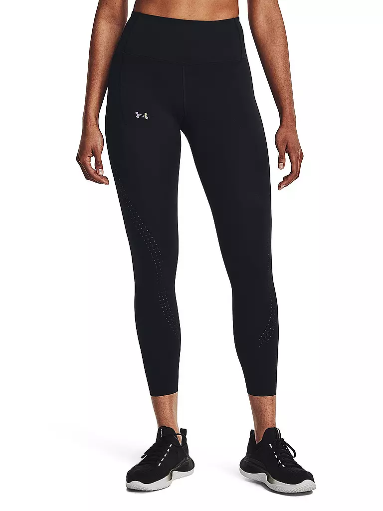 UNDER ARMOUR | Damen Fitnesstight UA RUSH™ SmartForm Ankle | schwarz