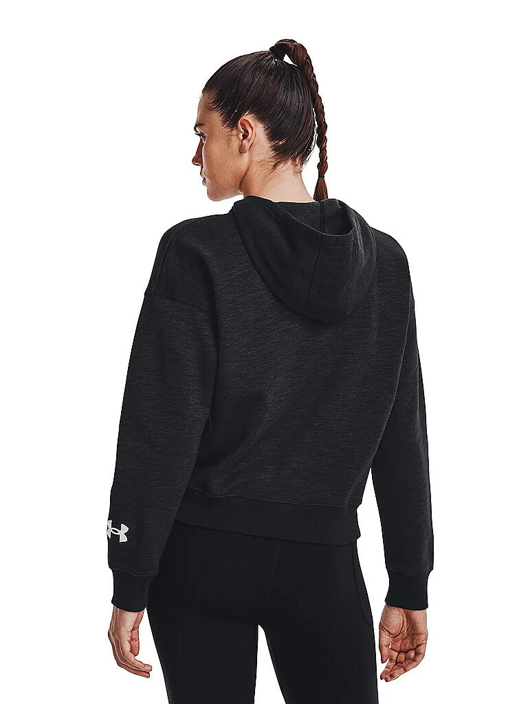 UNDER ARMOUR | Damen Hoodie UA Recovery Fleece mit Schriftzug | grau
