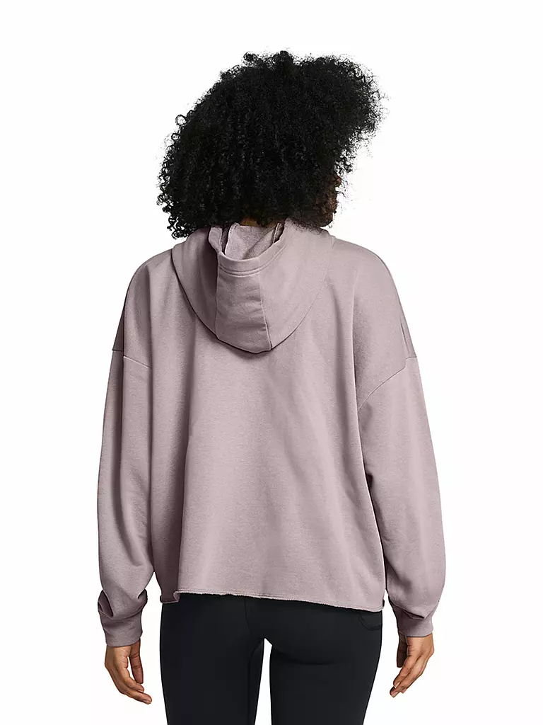 UNDER ARMOUR | Damen Hoodie UA Rival Terry Oversize | grau