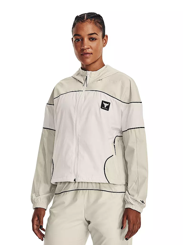 UNDER ARMOUR | Damen Jacke Project Rock Brahma | beige