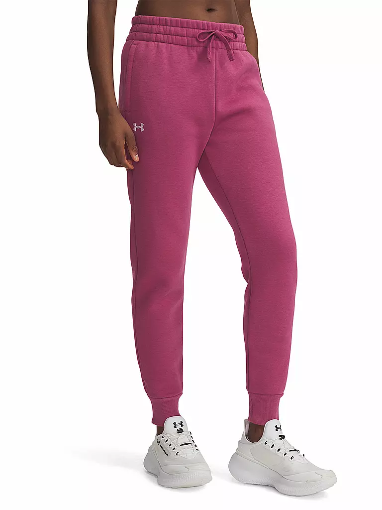 UNDER ARMOUR | Damen Jogginghose UA Rival Fleece | beere
