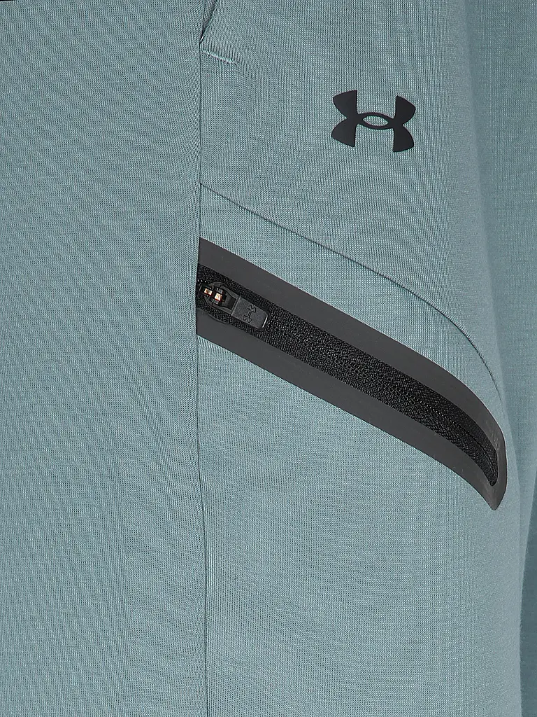 UNDER ARMOUR | Damen Jogginghose UA Unstoppable Fleece | petrol