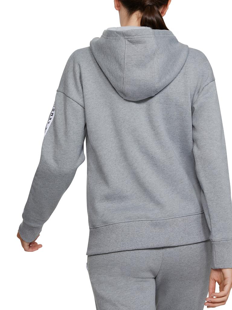 UNDER ARMOUR | Damen Kapuzensweater UA Originators Fleece LC Logo | grau