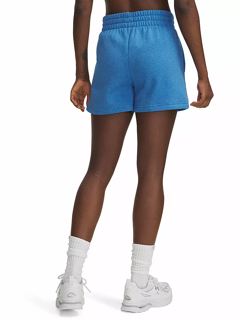 UNDER ARMOUR | Damen Short UA Rival Fleece | blau