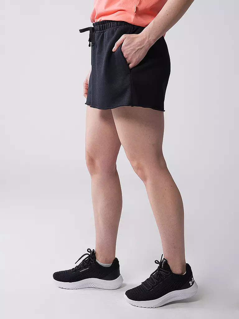 UNDER ARMOUR | Damen Short UA Rival Terry | rosa