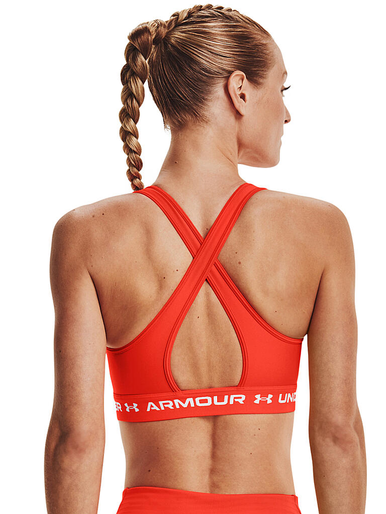 UNDER ARMOUR | Damen Sport-BH Armour® Crossback Medium Support | rot