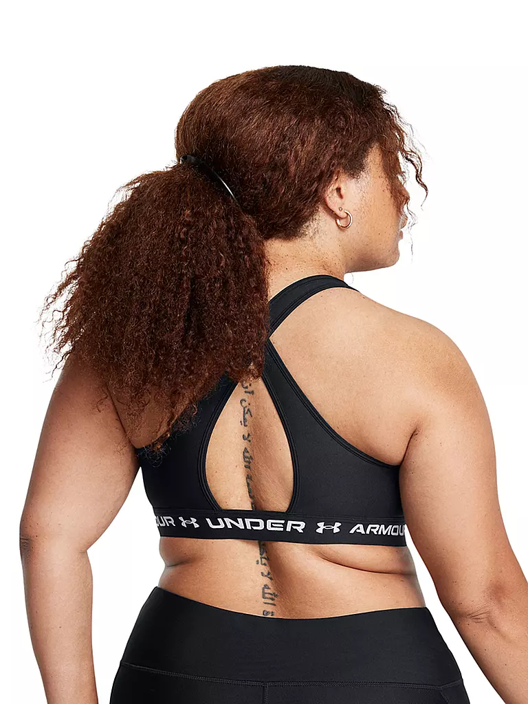 UNDER ARMOUR | Damen Sport-BH Armour® Crossback Medium Support | schwarz