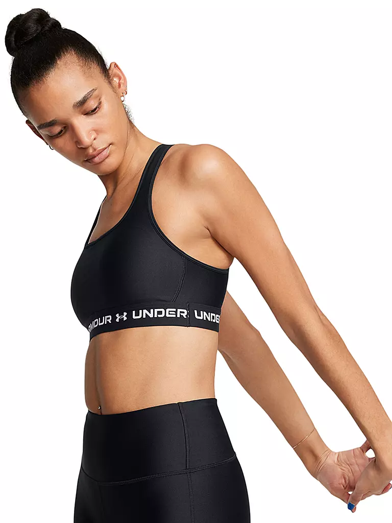 UNDER ARMOUR | Damen Sport-BH Armour® Crossback Medium Support | schwarz