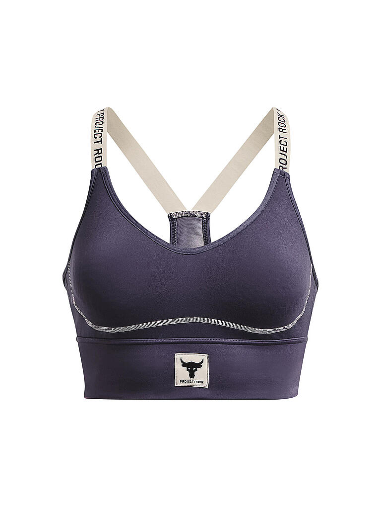 UNDER ARMOUR | Damen Sport-BH Project Rock Infinity Medium Support | dunkelblau