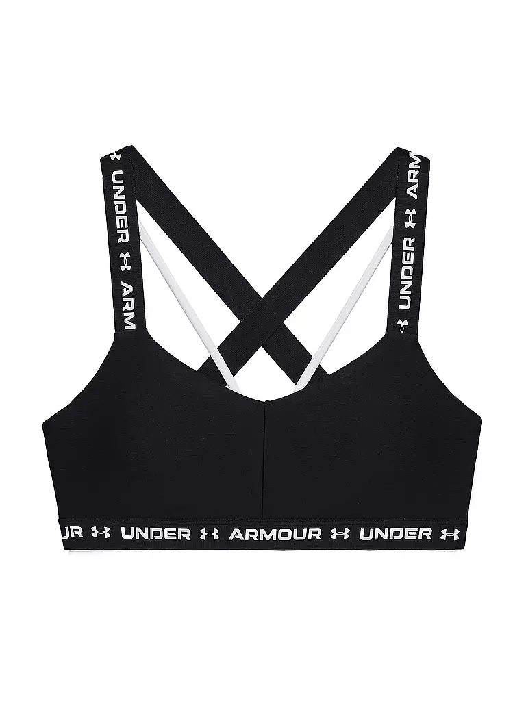 UNDER ARMOUR | Damen Sport-BH UA Crossback Low Support | schwarz