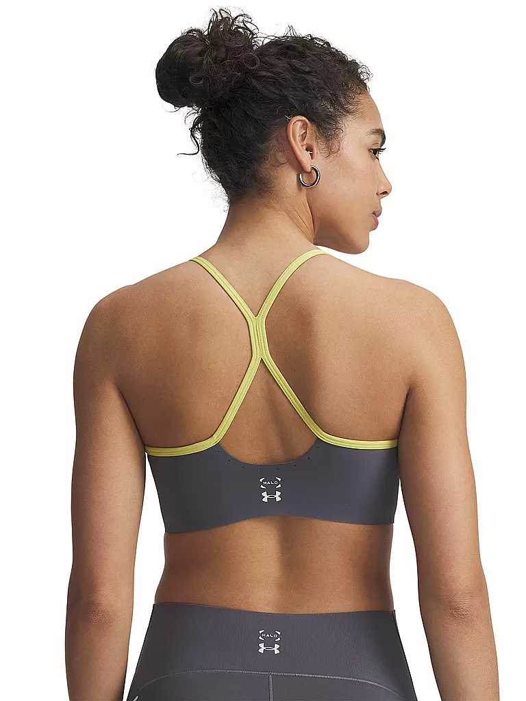 UNDER ARMOUR | Damen Sport-BH UA Halo Bonded  Medium Support | grau