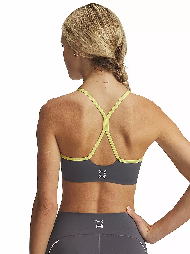 UNDER ARMOUR | Damen Sport-BH UA Halo Bonded  Medium Support | grau