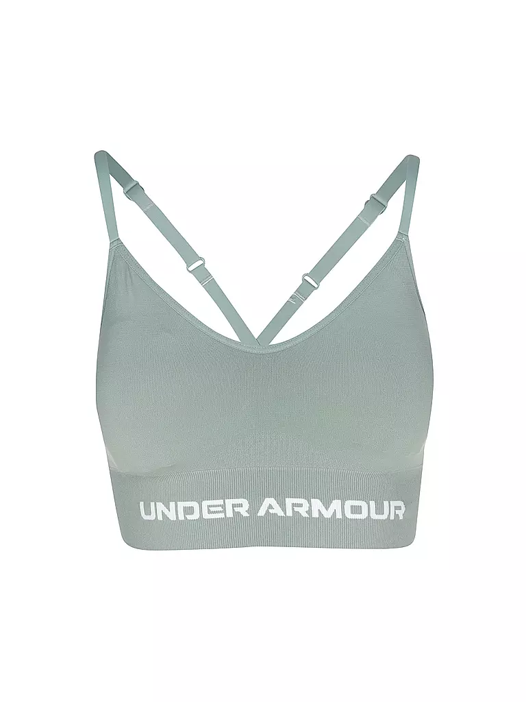 UNDER ARMOUR | Damen Sport-BH Vanish Seamless Low Support | olive