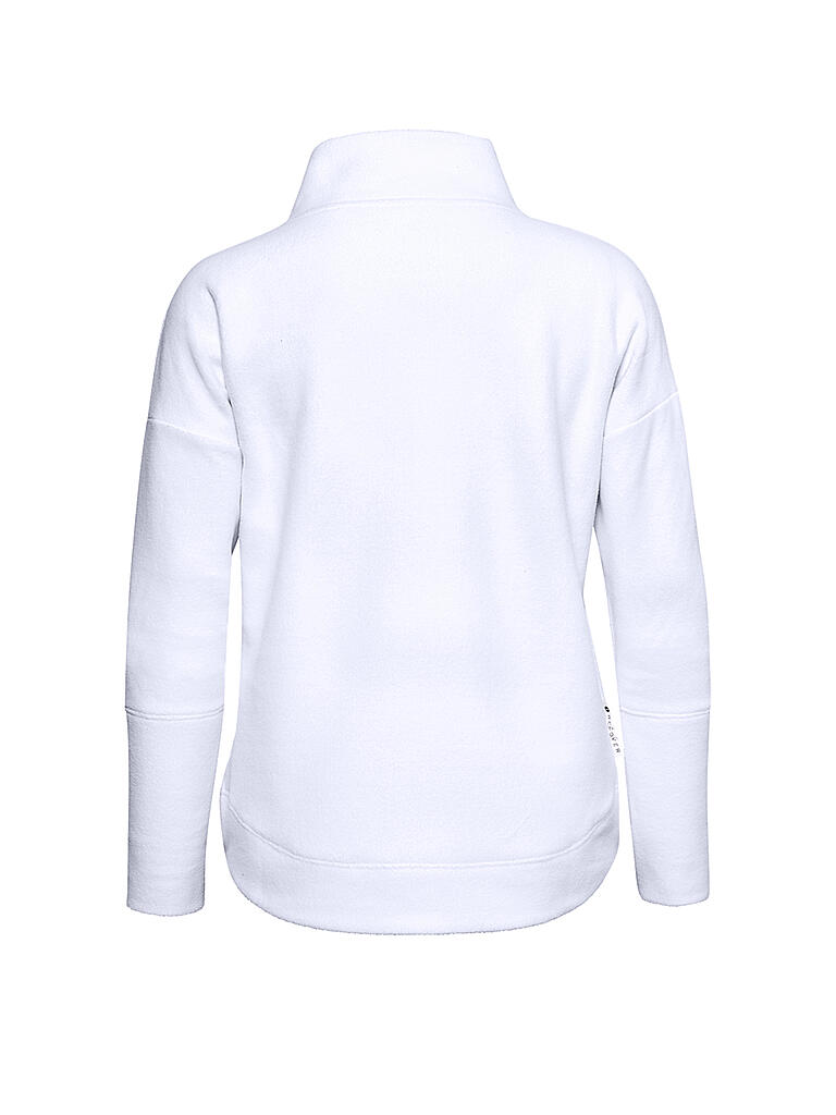 UNDER ARMOUR | Damen Sweater UA Recover Fleece Wrap Neck | weiß