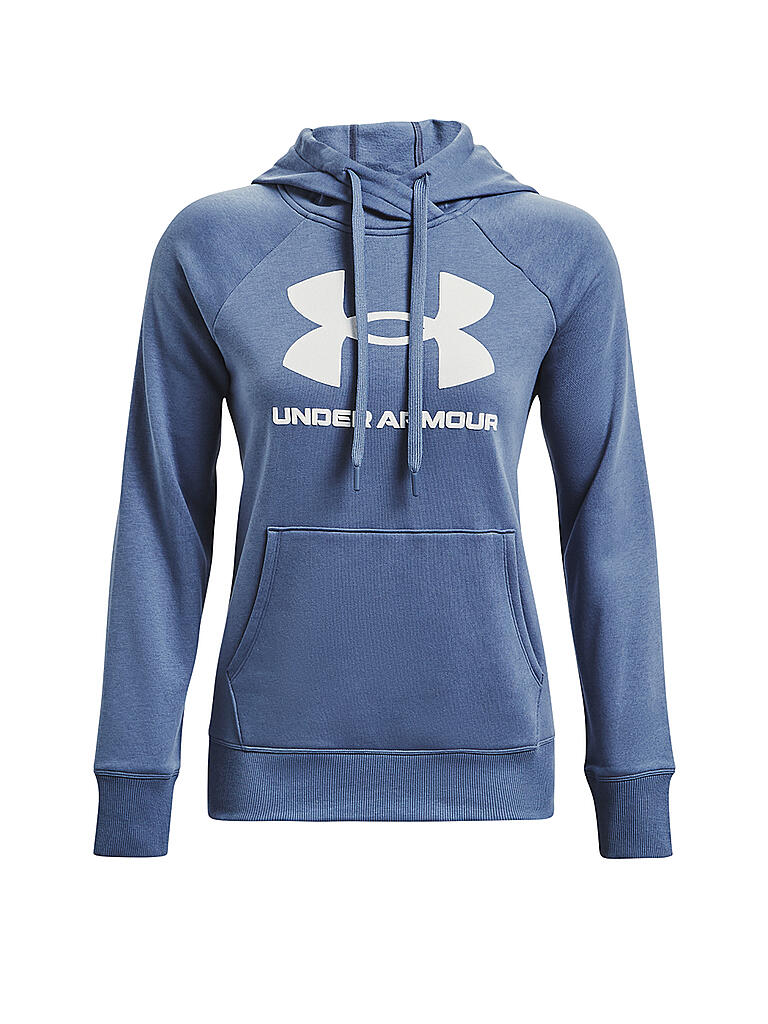 schildpad Aas onwetendheid UNDER ARMOUR Damen Sweater UA Rival Fleece Logo blau