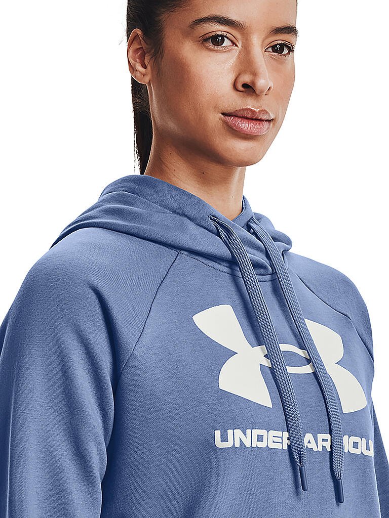 UNDER ARMOUR | Damen Sweater UA Rival Fleece Logo | blau