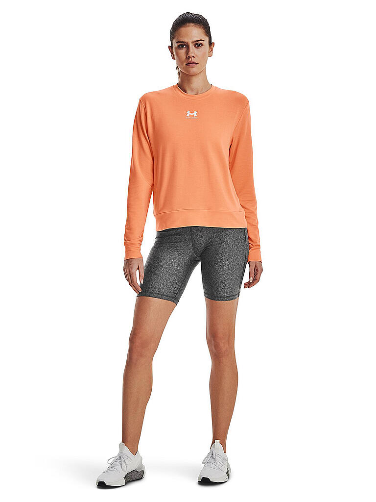 UNDER ARMOUR | Damen Sweater UA Rival French Terry | orange