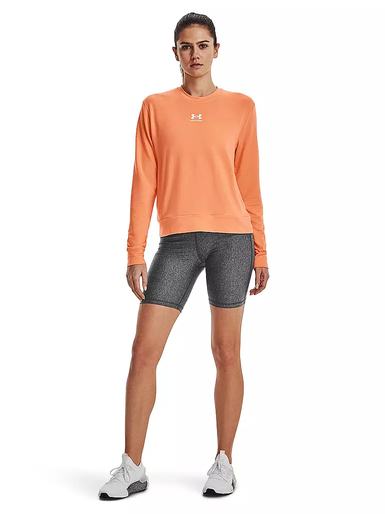 UNDER ARMOUR | Damen Sweater UA Rival French Terry | orange