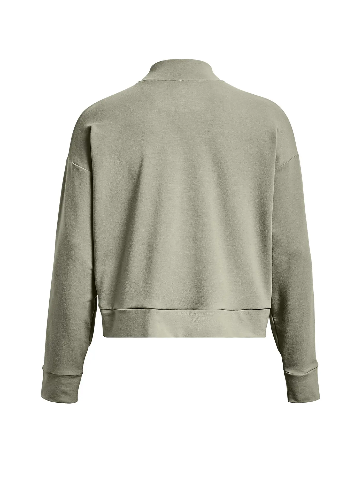 UNDER ARMOUR | Damen Sweater UA Rival Terry Mock Crew | olive