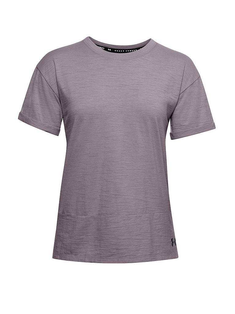 UNDER ARMOUR | Damen T-Shirt Charged Cotton® | lila