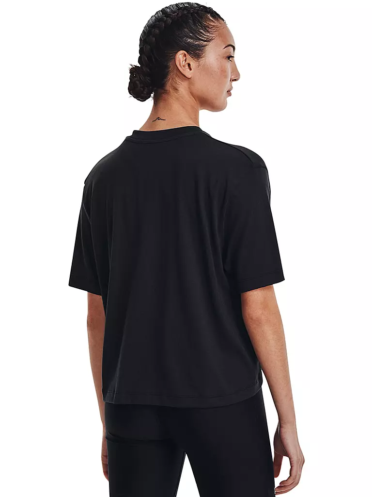 UNDER ARMOUR | Damen T-Shirt Live Novelty Cropped | schwarz