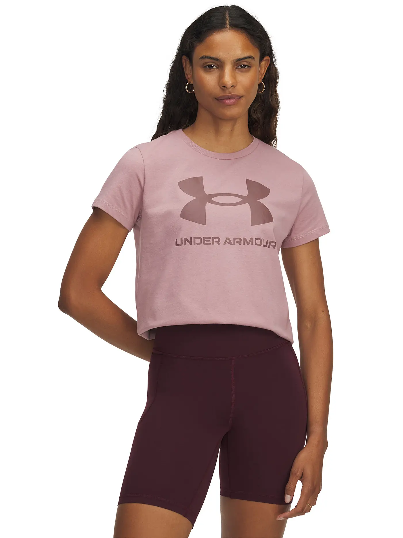 UNDER ARMOUR | Damen T-Shirt UA Sportstyle Grafik | rosa
