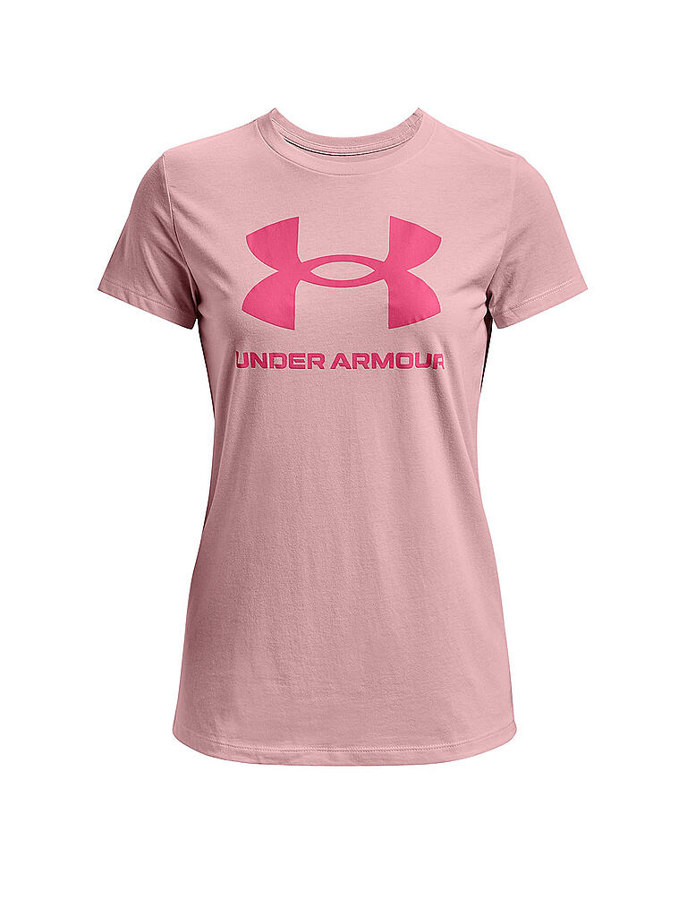 UNDER ARMOUR | Damen T-Shirt UA Sportstyle Grafik | rosa
