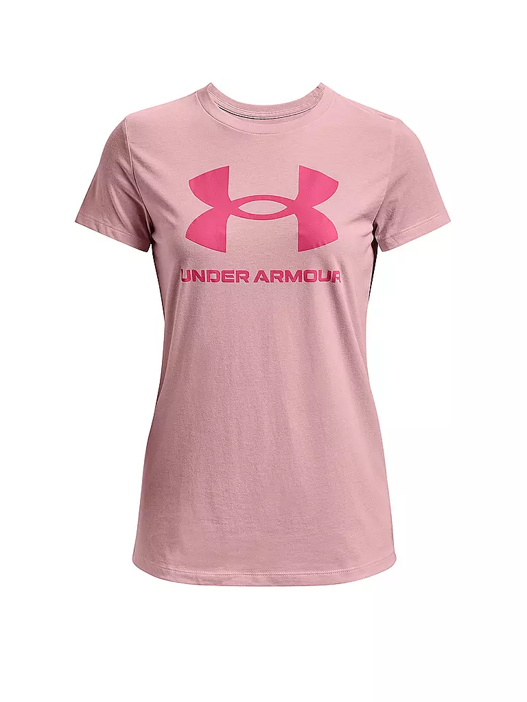 UNDER ARMOUR | Damen T-Shirt UA Sportstyle Grafik | rosa