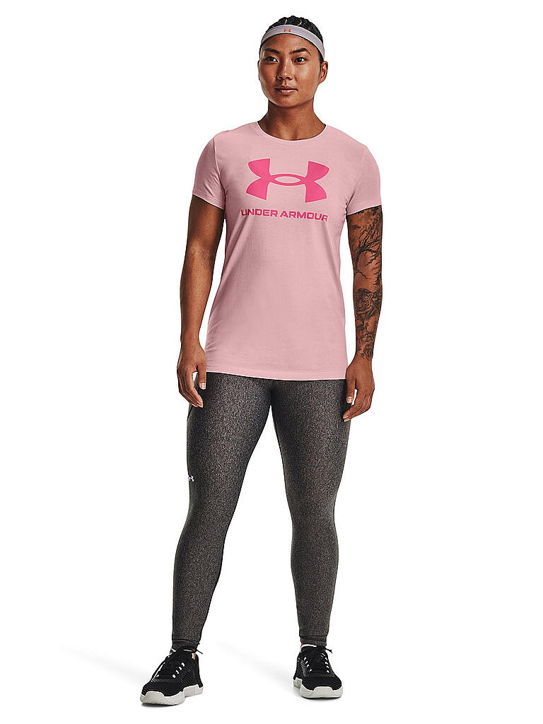 UNDER ARMOUR | Damen T-Shirt UA Sportstyle Grafik | rosa