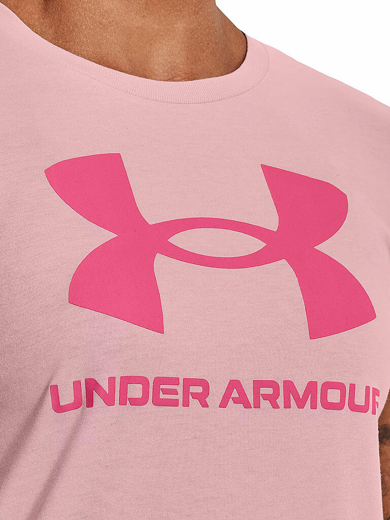 UNDER ARMOUR | Damen T-Shirt UA Sportstyle Grafik | rosa