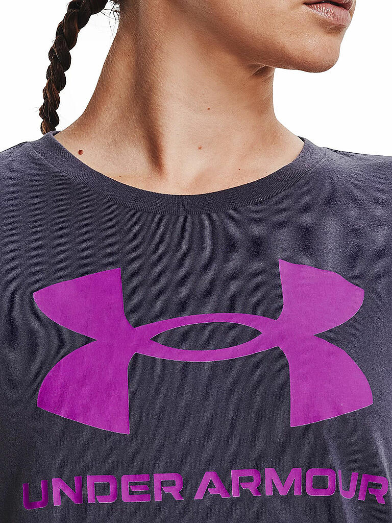 UNDER ARMOUR | Damen T-Shirt UA Sportstyle Grafik | dunkelblau