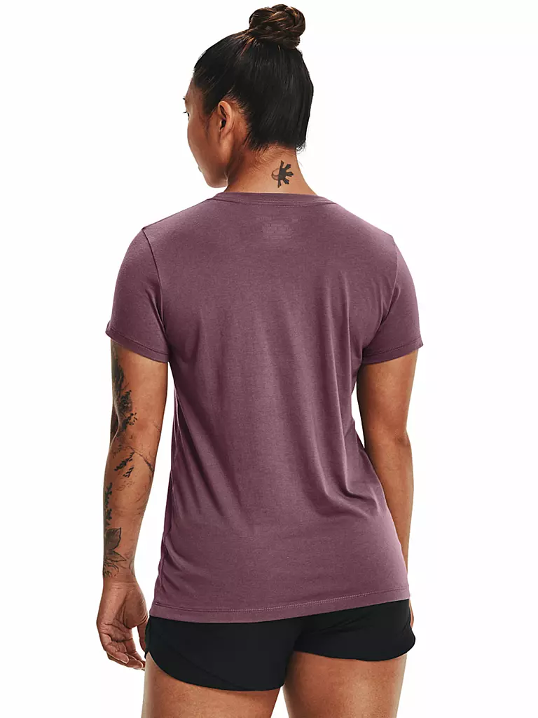 UNDER ARMOUR | Damen T-Shirt UA Sportstyle mit Grafik | lila