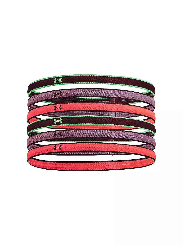 UNDER ARMOUR | Haarbänder UA Mini Headbands - 6 Pack | rosa