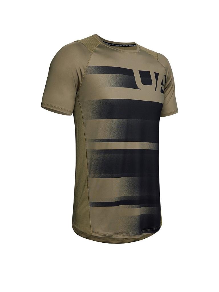 UNDER ARMOUR | Herren Fitness-Shirt UA Sublimated MK-1 | olive
