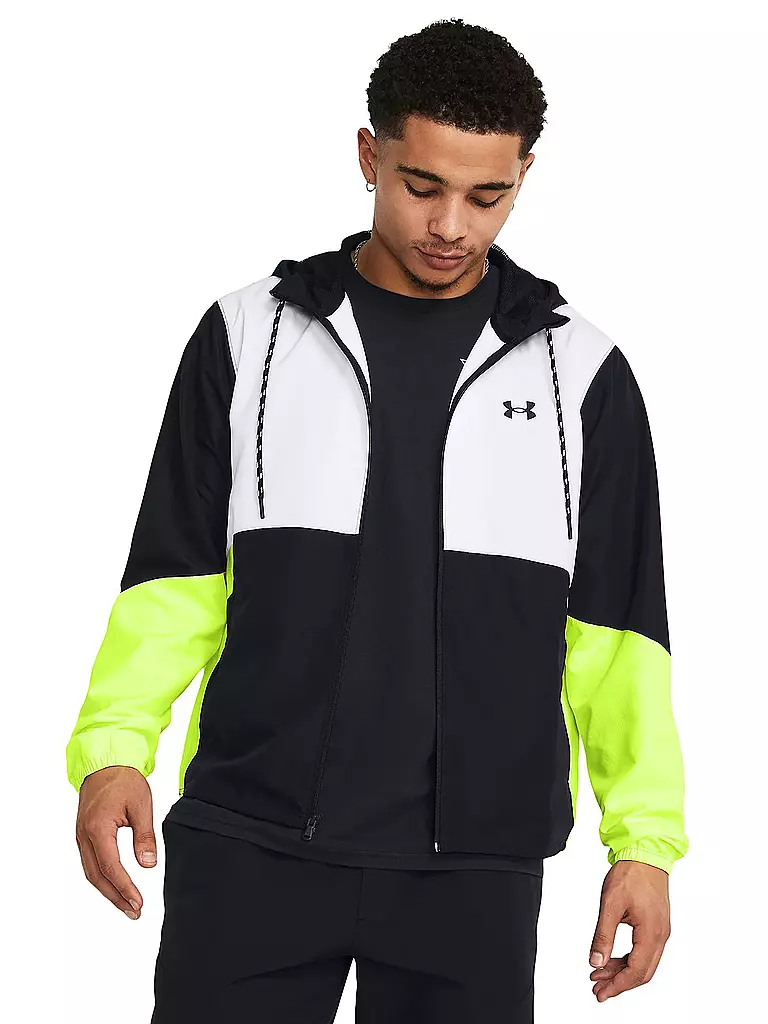 UNDER ARMOUR | Herren Fitnessjacke UA Legacy Windbreaker  | gelb