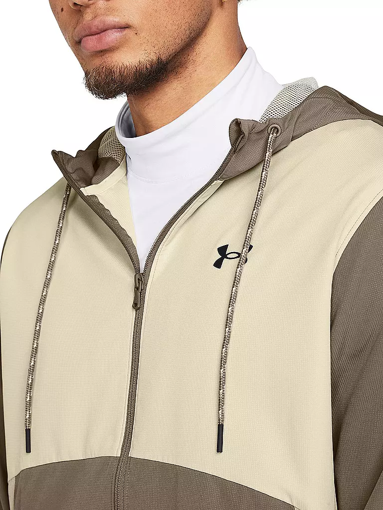 UNDER ARMOUR | Herren Fitnessjacke UA Legacy Windbreaker  | camel