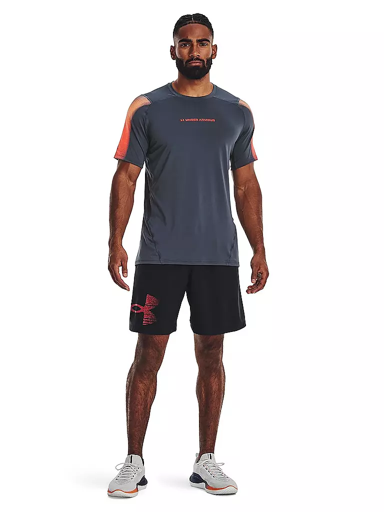 UNDER ARMOUR | Herren Fitnessshirt Armour HeatGear® | grau