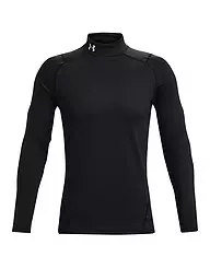 UNDER ARMOUR | Herren Fitnessshirt ColdGear® Fitted Mock | schwarz