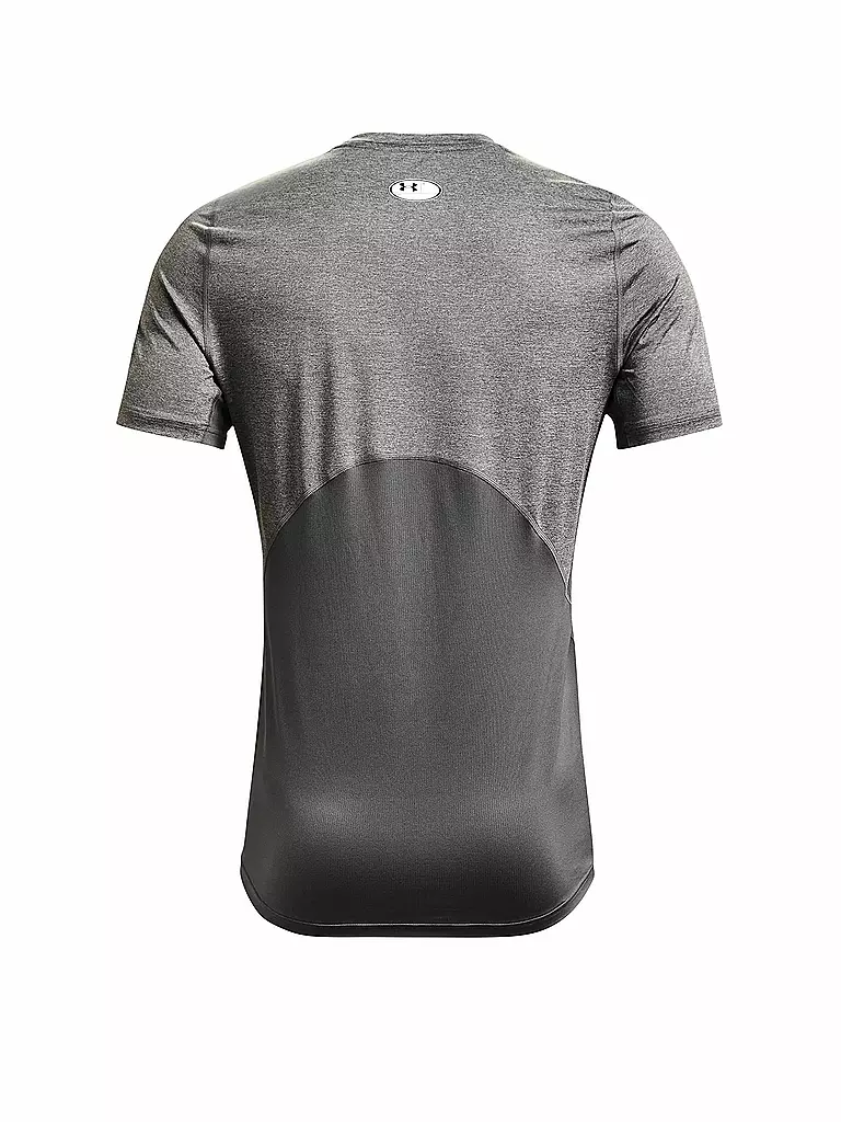 UNDER ARMOUR | Herren Fitnessshirt HeatGear® Armour Fitted | grau