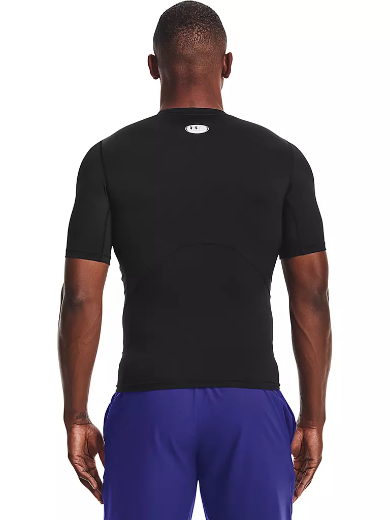 UNDER ARMOUR | Herren Fitnessshirt HeatGear® Armour | schwarz