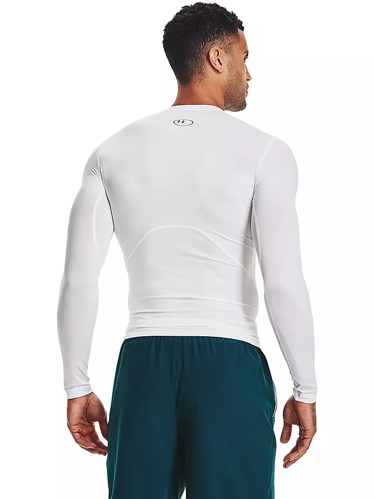 UNDER ARMOUR | Herren Fitnessshirt HeatGear® Armour | weiss