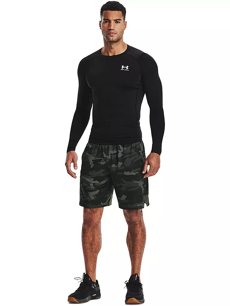 UNDER ARMOUR | Herren Fitnessshirt HeatGear® Armour | weiss