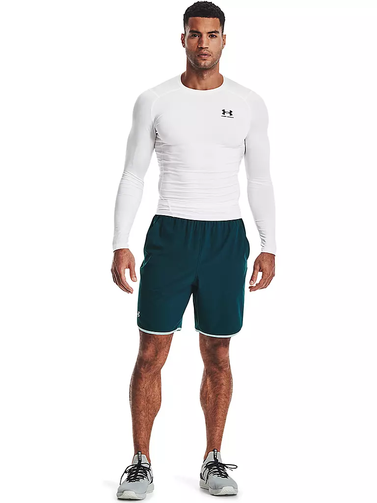 UNDER ARMOUR | Herren Fitnessshirt HeatGear® Armour | weiss