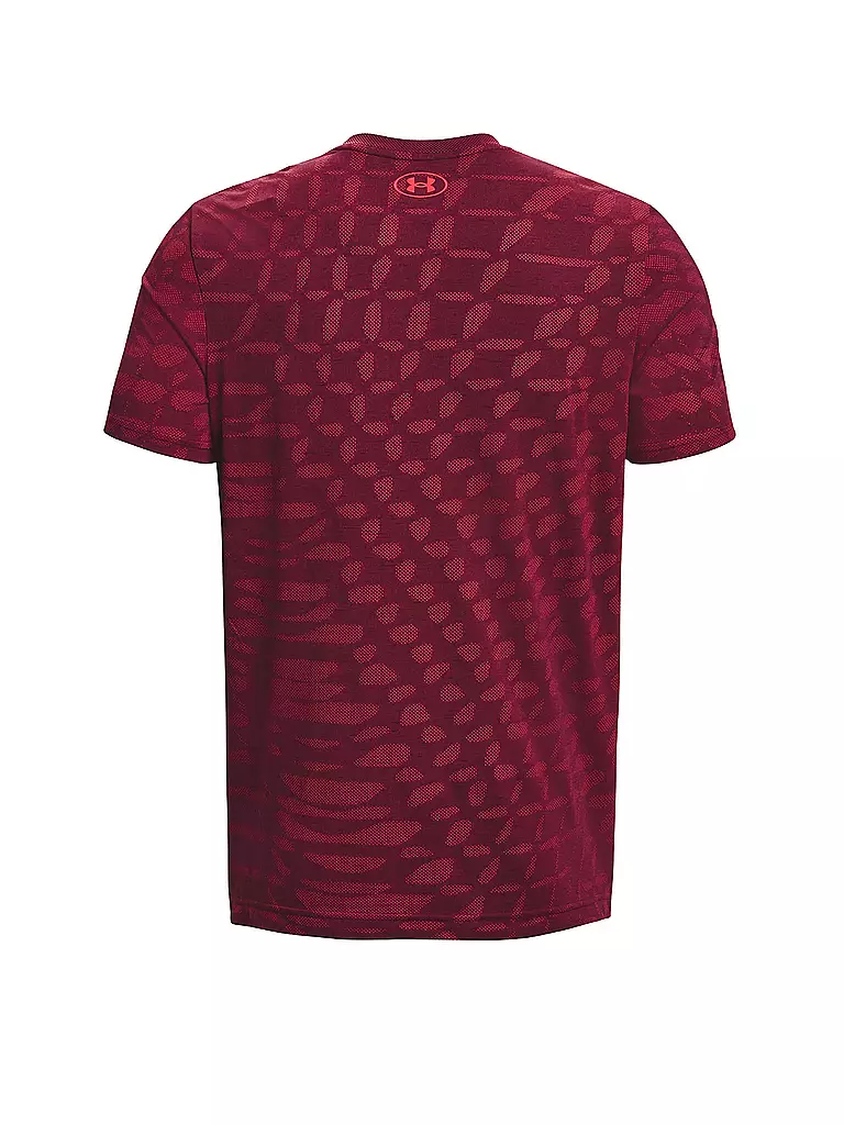 UNDER ARMOUR | Herren Fitnessshirt Seamless Novelty | dunkelrot