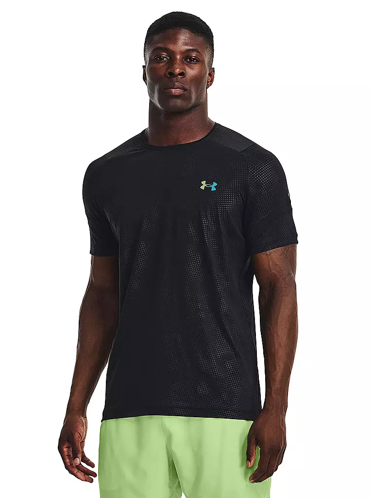 UNDER ARMOUR | Herren Fitnessshirt UA RUSH™ Emboss  | schwarz