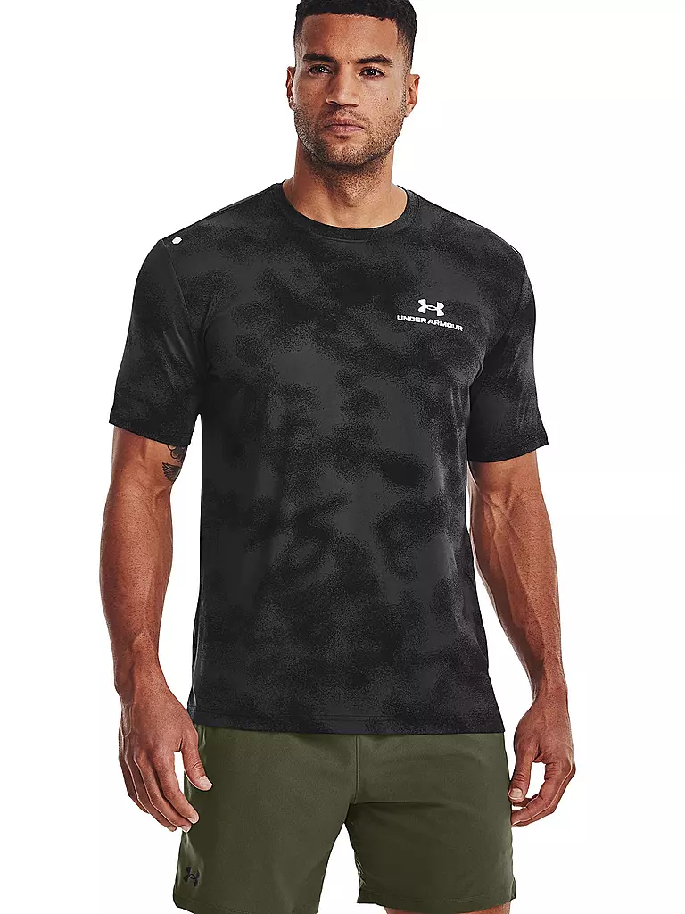 UNDER ARMOUR | Herren Fitnessshirt UA RUSH™ Energy | schwarz