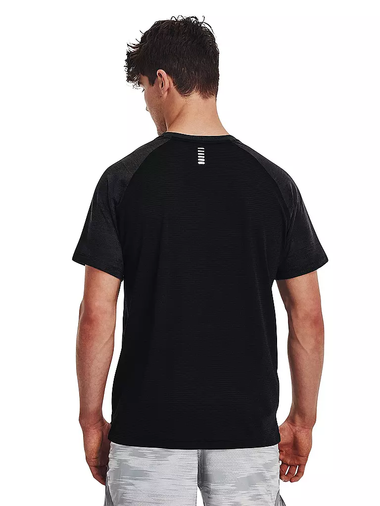 UNDER ARMOUR | Herren Fitnessshirt UA Streaker Speed Camo | schwarz