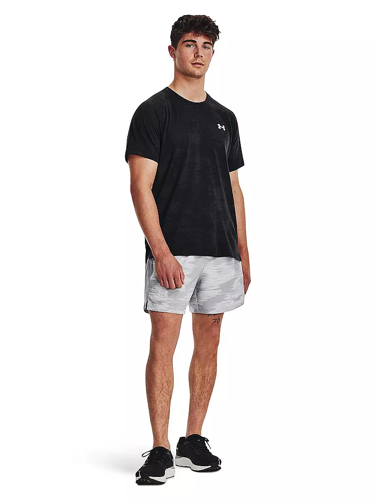 UNDER ARMOUR | Herren Fitnessshirt UA Streaker Speed Camo | schwarz